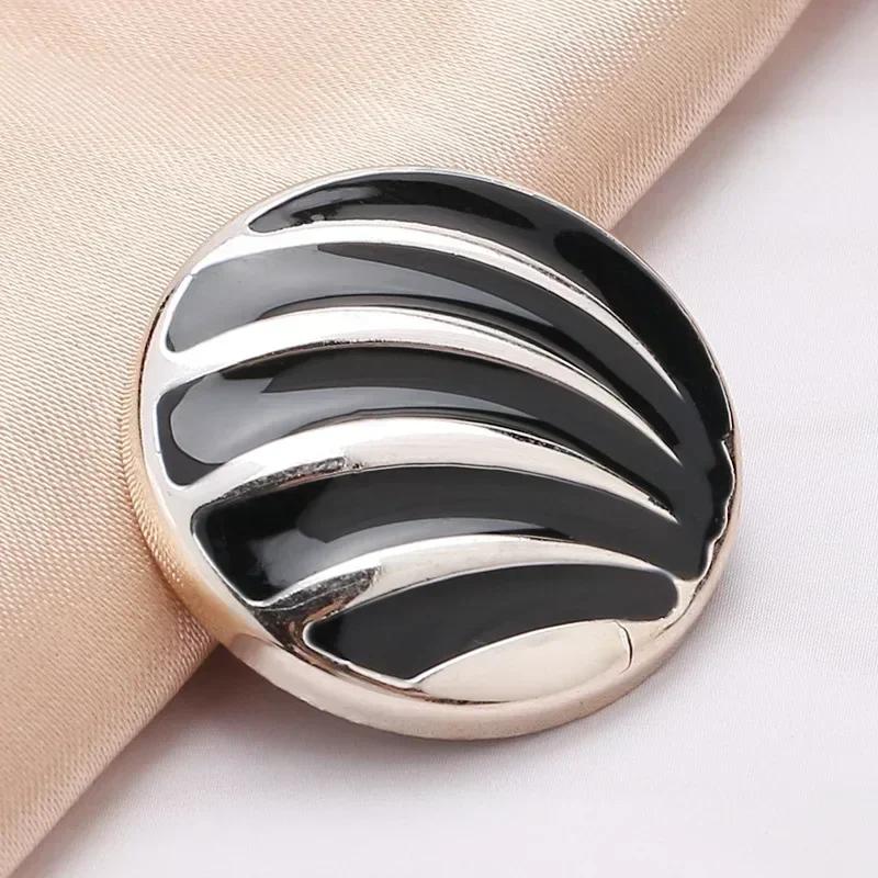 

10 шт. красивые пуговицы на ножке 21/25 мм большие красивые узорчатые пуговицы для пальто ветровка одежда аксессуары 21mm