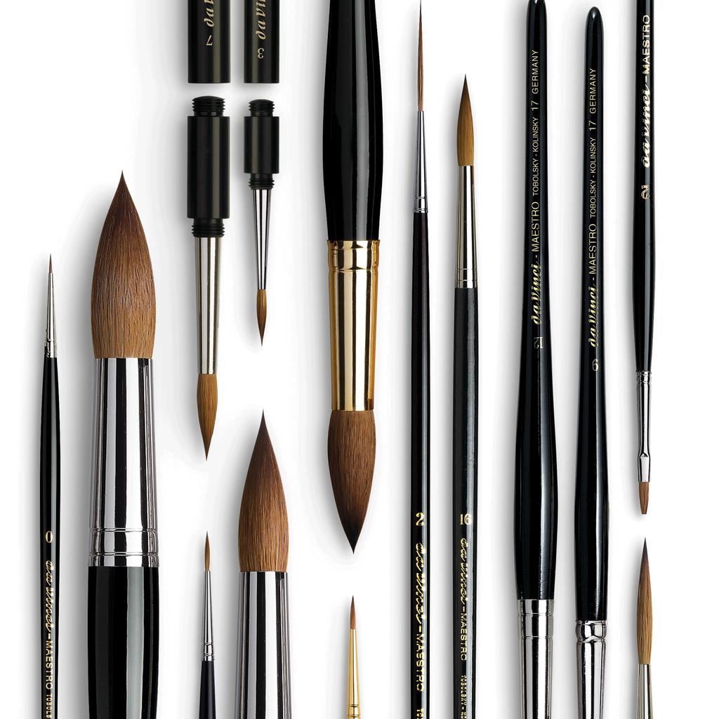 Da Vinci Watercolor Brush Series 10 Maestro Round 2 No.