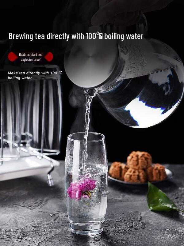 Heat-Resistant Glass Tea Cup Set