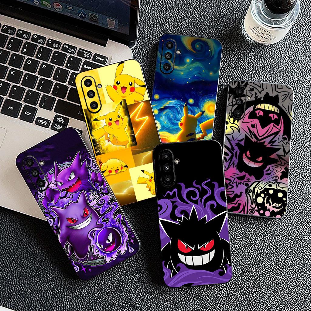 Phone Cover for Motorola Moto G55 G45 G75 G85 G13 Edge 50 30 Fusion 40 NEO Ultra Pro Case P-Pokemons GO P-Pikachus Gengar