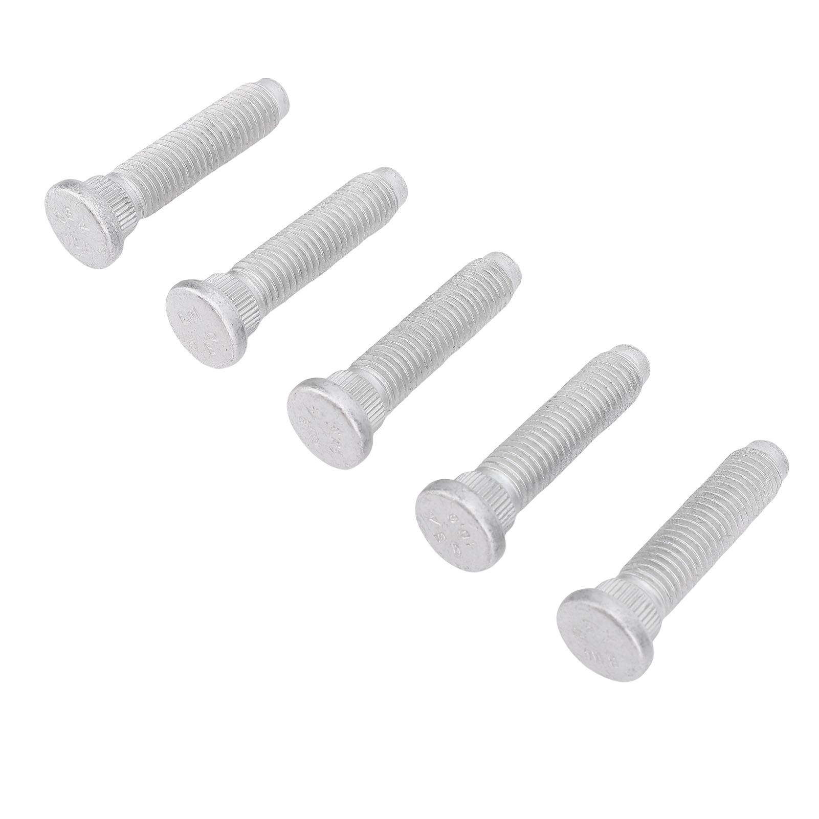 

5 ШТ. Задние колесные шпильки 1764269 M14x60MM Набор стальных болтов ступицы колеса Замена для TRANSIT MK8 FWD 2012 ГОДА И ПОСЛЕ