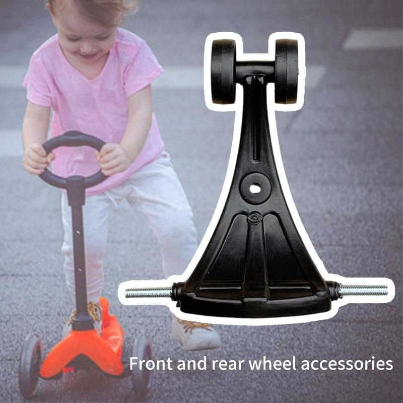 Quiet Front Triangle Wheel Part For Swing Car Outdoor Play Vehicle Stable Construction Ride on Car Repair Kits 3PCS