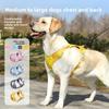 Dog Leash Vest Type Dog Chest and Back Anti-explosion Impact Medium and Large Dog Reflective Chest and Back Strap Anti-escape Dog Leash
