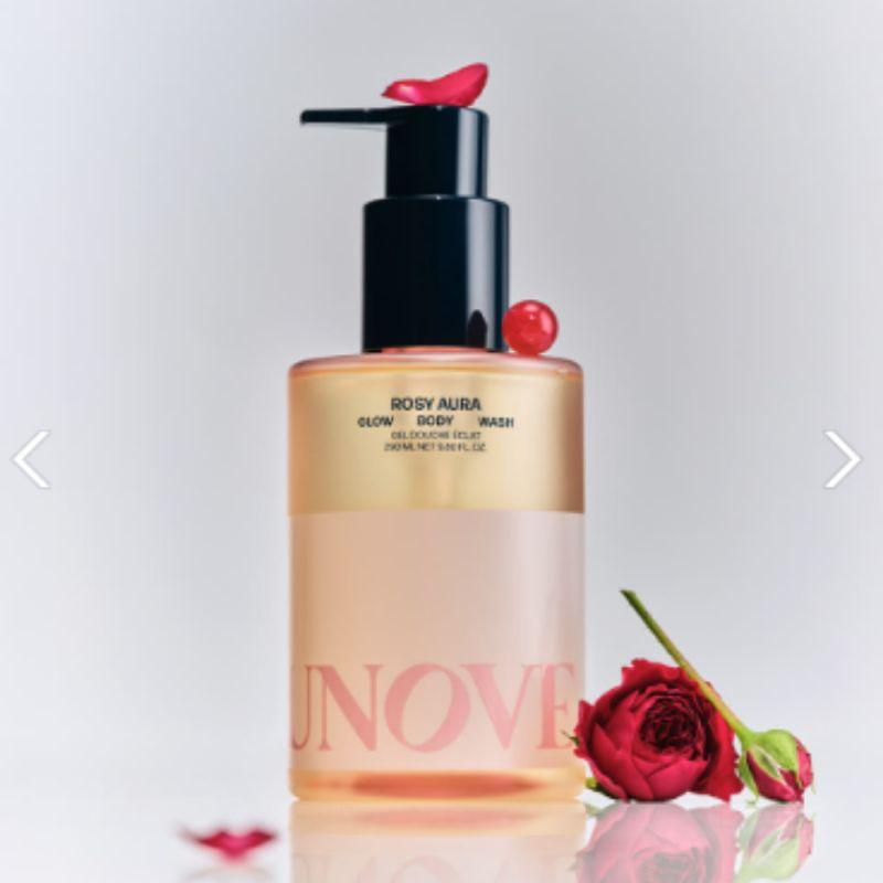 UNOVE Glow Body Wash 290ml (Rosy Aura / Nuba Vanilla Options) Rosy Aura