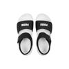 Puma Softride Pure Leather Non-Slip Durable Sports Sandals Unisex Sandals Black White 389083-03