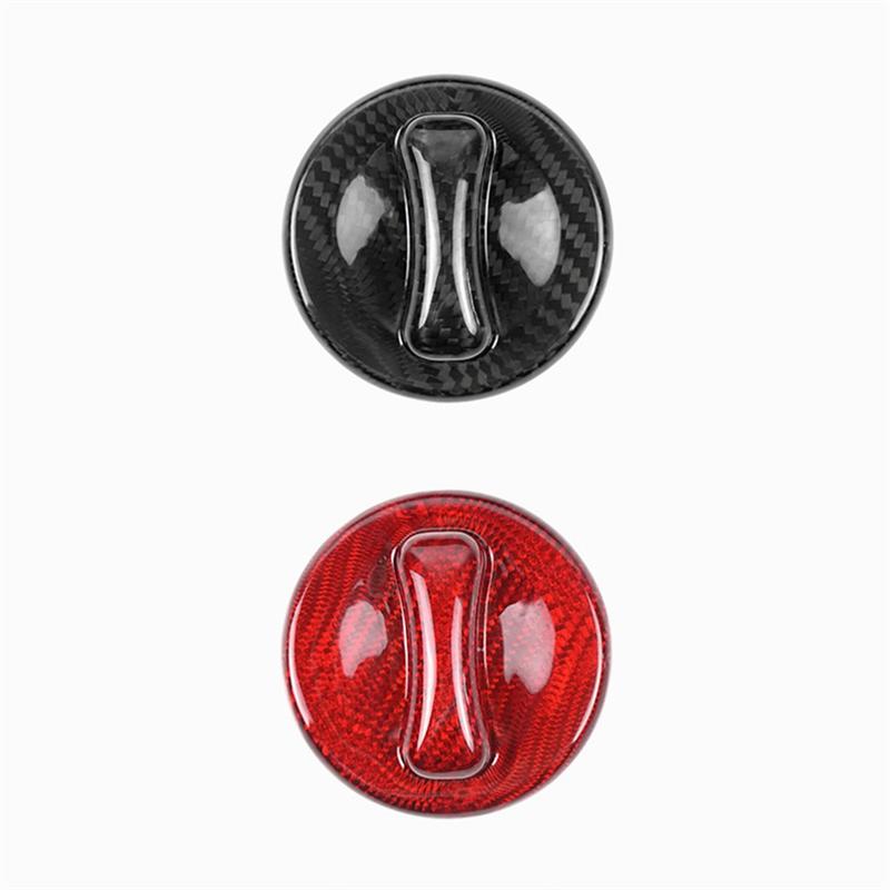 Real Hard Carbon Fiber Fuel Tank Cap Cover Universal For Mercedes Benz C300 C63S E63S E55 AMG GTS CL CLA CLK CLS(B) Accessories