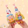Cross New Faceless Gnome Rudolph Valentine's Birthday Doll Window Display Ornament.