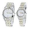 Seiko Watch Pair Solar Stainless Steel Watches with Storage Box for Men and Women
