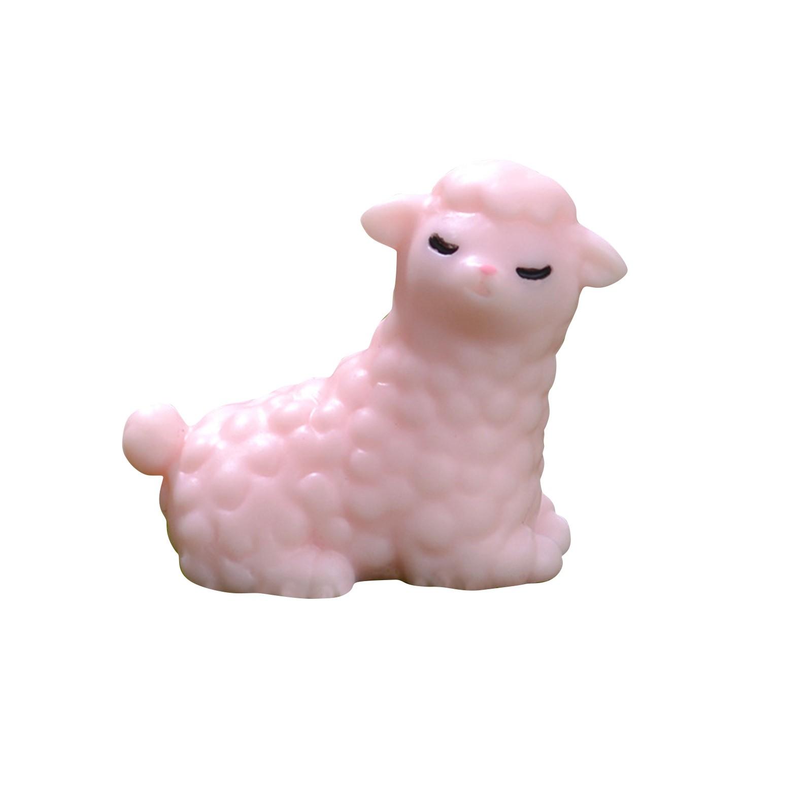 

20 штук упаковки, фигурки животных из смолы, подходящие для украшения миниатюрного кукольного дома, аксессуары для сада One Size