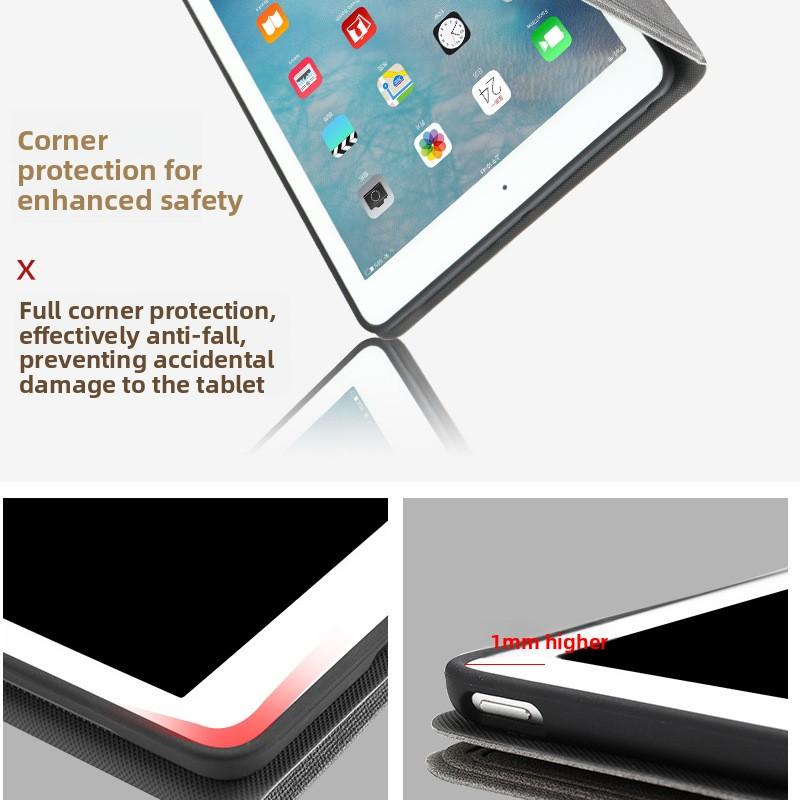 Compatible with IPad 10.2 Protective Case, Air 345 Tablet, 6789 Generation Computer Mini 5 Leather Case, 2021 Pro 11 Shell.