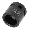 Centralventilhylsa 22mm 16 punkter 12-kantfäste Krommolybden för 230i 318i 330e 330i 340i 430i