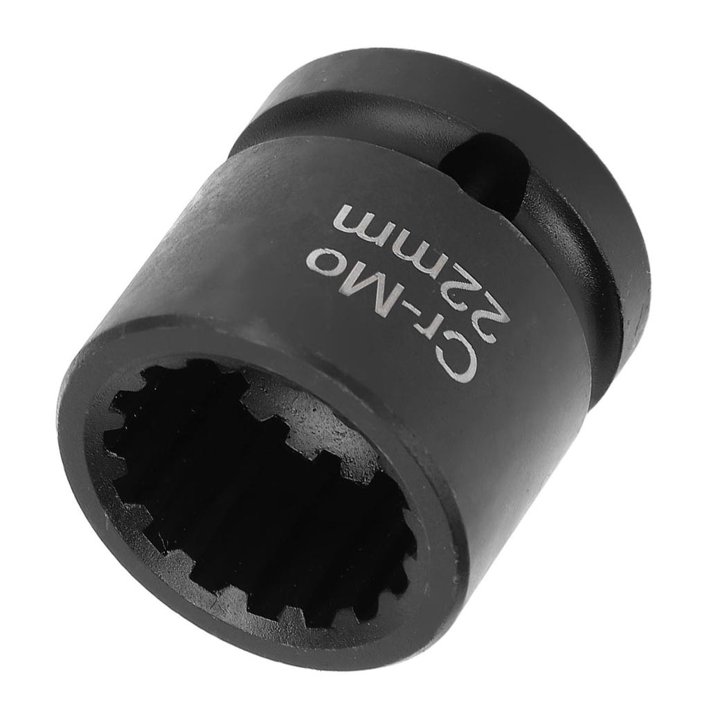 Centralventilhylsa 22mm 16 punkter 12-kantfäste Krommolybden för 230i 318i 330e 330i 340i 430i