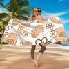 1pc Cute Cartoon Capybara Beach Towel Super Absorbent Small To Large Towel Suitable for Beach Yoga Pool Summer Gift for Friends