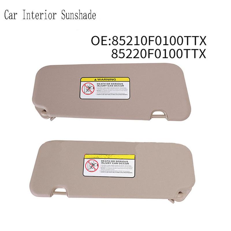For Hyundai Elantra 2016- Car Sun Visor Interior Sunshade Replacement Part Right 85220F0100TTX/E0