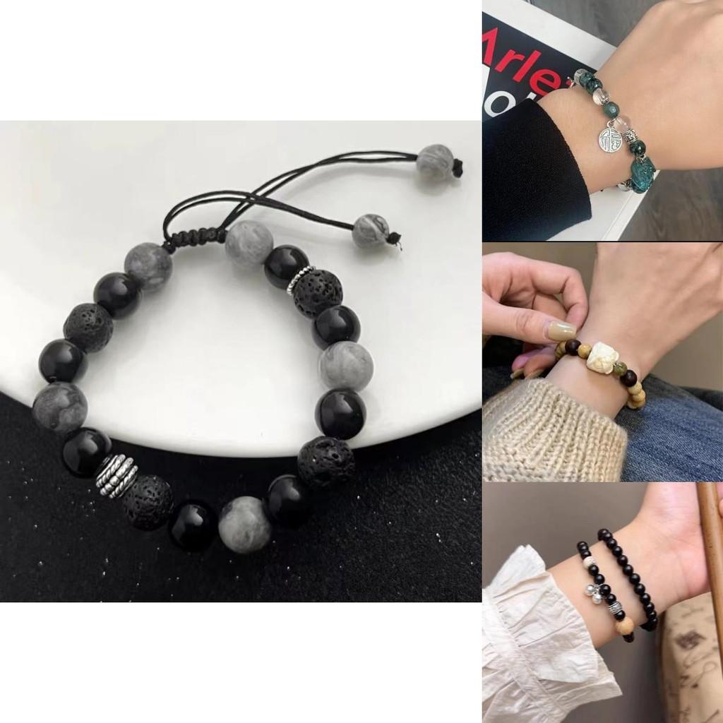 High Fashion Mixed Color Lion Dance Bracelet With Acrylic Beads Perfect For Anniversaries