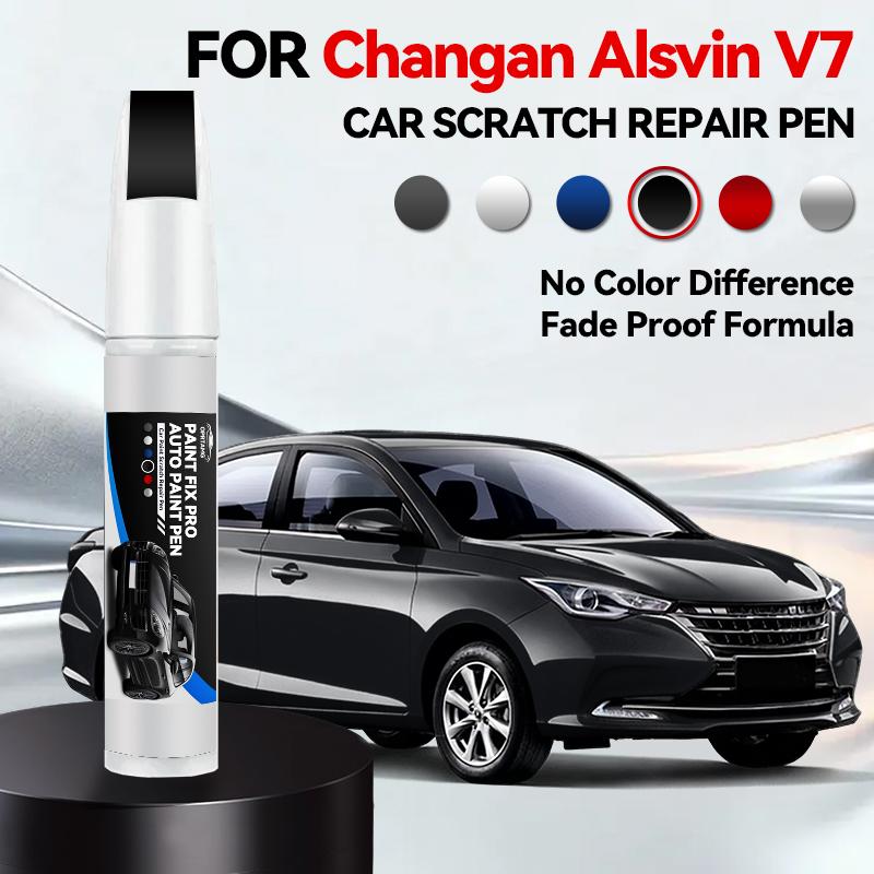 Paint Repair Pen Touch Up Scratch Remover DIY Auto Accessories Silver White Blue Red For Changan Alsvin V7