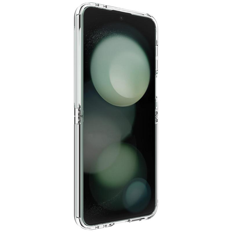IMAK UX-6 Serie für Samsung Galaxy Z Flip6 5G Hülle Airbags Stoßfest Transparentes TPU Handyhülle