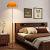 Nordická moderní oblouková stojací lampa