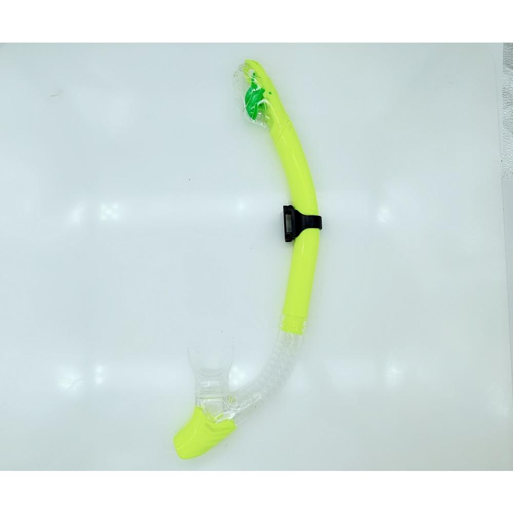 

Силіконовий повний сухий шноркель для снорклінгу M жовтий