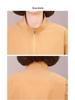 Plus Size Women's Casual Slimming Short Jacket - 2025 Spring Korean Style, Loose Fit, Long Sleeve Top
