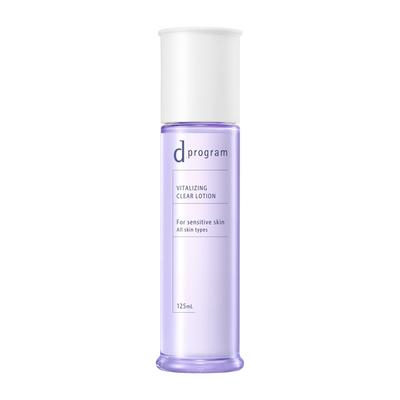 D program Vitalisierende & Klärende Lotion EX 125ml | Parfümfreie Feuchtigkeitslotion | Empfindliche Haut | Anti-Reizung | Hautpflege mit Probiotika-Fokus