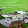 Barbecue Grill Barbecue Grill Household Indoor Outdoor Camping Charcoal Stainless Steel Portable Folding Barbecue Rack