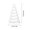 Essential Gardening Tool Reusable Gardening Wire Antenna Jigs White Spiral Coil Wire Winding Fibonacci Coil Winding Jig