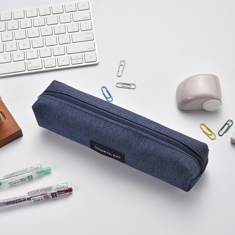 Große Leinwand-Federtasche für Schüler - Vielseitiges Design für Jungen und Mädchen