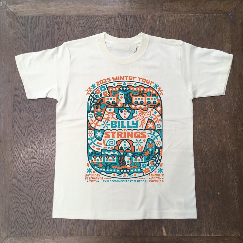 Billy Strings 2025 Winter Tour North Carolina  Full Size S-5XL SS471 Unisex T-Shirt S