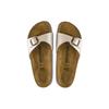 Birkenstock Soft Comfortable Flat Versatile Round Toe Breathable Slide Sandals Women sandals Pearl-White 0940153