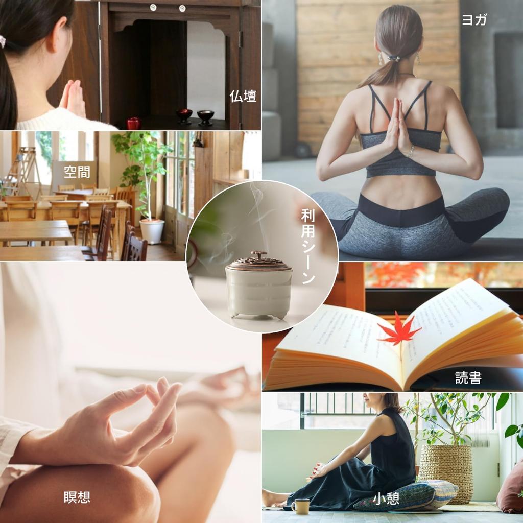 Stylish Ceramic Incense Burner with Lid, Metal Mesh, and Spiral Incense Sticks, Cones, and Container, Ideal for Buddhist Altars, Pets, Yoga, Reading,