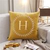 Nordic Style Modern Simple Model Room Hotel Sofa Pillow Living Room High-end Light Luxury Cushion Large Pillow Case