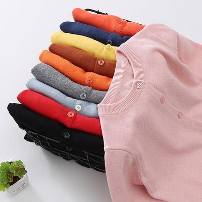 Spring Autumn 2025 Kids' Knit Cardigan Sweater Coat for Boys and Girls - Class Style