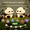 ONEFIRE Bedside Lamp, Bedroom Sleep Light, Night Light, Sleeping Companion, Pat-Pat Silicone Lamp, Type-C