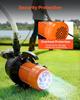 Shallow Well Jet Pump, 1300W, 230V 4800L/H Maximum Flow Rate, PP Garden Well Jet Pump with 8 M Suction Height, Thermal Protection, European Voltage