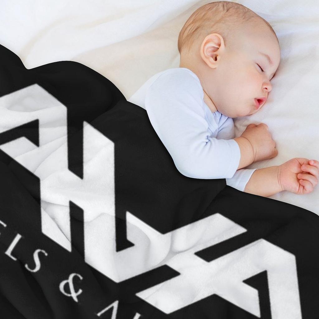 Angels And Airwaves Rock Band Throw Blanket Furrys Comforter Decoratives Retros Blankets