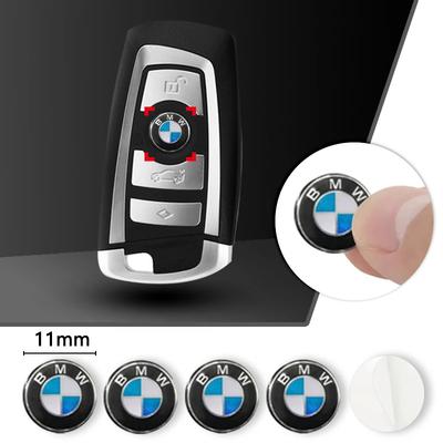 BAFB2 New 2025 11/14mm Car Remote Key Fob Emblem Badge Radio Button Sticker For 50th E46 E90 E49 F30 F80 E36 E46 E93 E92 F34 F31 G