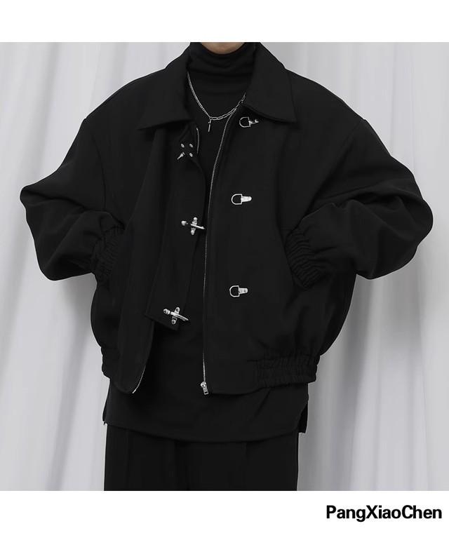 Jachetă Unisex cu Cataramă Retro Avion: Streetwear la modă pentru primăvară și toamnă