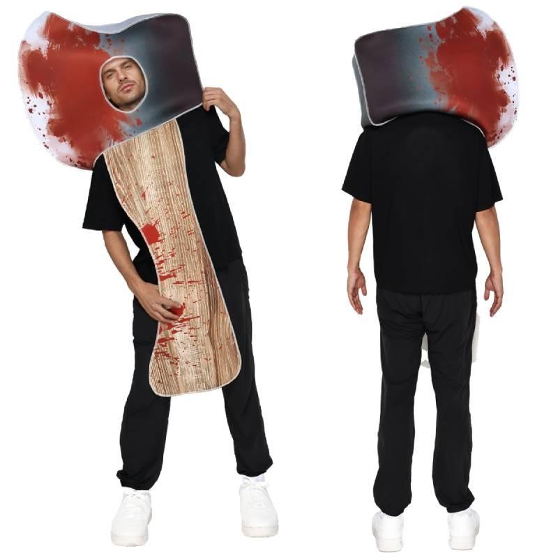 Cosplay Bloody Axe Humorous Costume Party Suitable For Halloween Party Up Dress