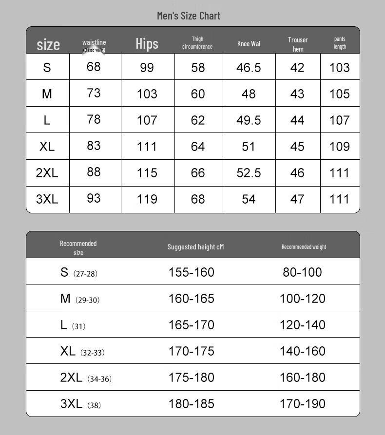 Jeanswest Men's Outdoor Casual Straight Leg Denim Pants