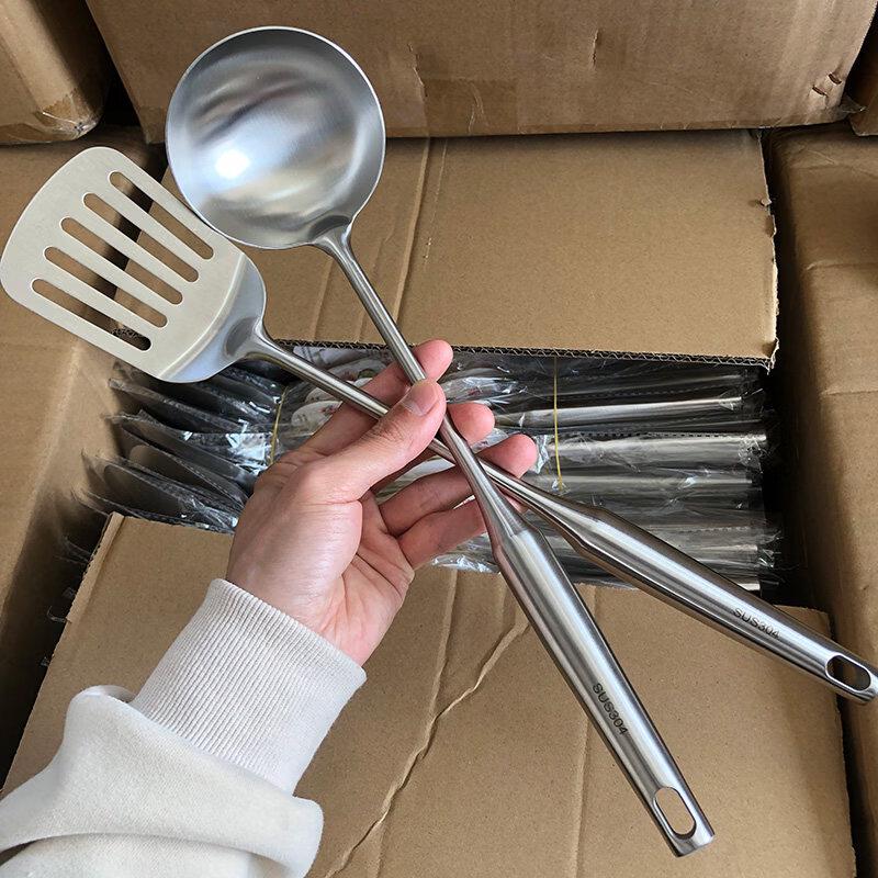 

Ruhan Food-Grade 304 Stainless Steel 2-Piece Kitchen Utensil Set