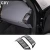 Car Dashboard Air Conditioning Side Vent Cover Trim For BMW X3 G45 2025-2026 Stainless Steel Black Interior Car Accessories