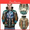 Indian Chief Native Tribal Totem Pullover Hoodie Jacket For Men And Women Warm And Soft