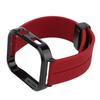 Watch Strap with Black Protective Case Magnetic Folding Buckle Quick Release Compatible Silicone Strap For Watch Fit 3