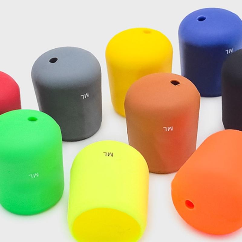 Silicone Rod Bottom Protector Fishing Rod Handle Protective Case Replacement Fishing Rod End Cover Butt Cushions Enduring