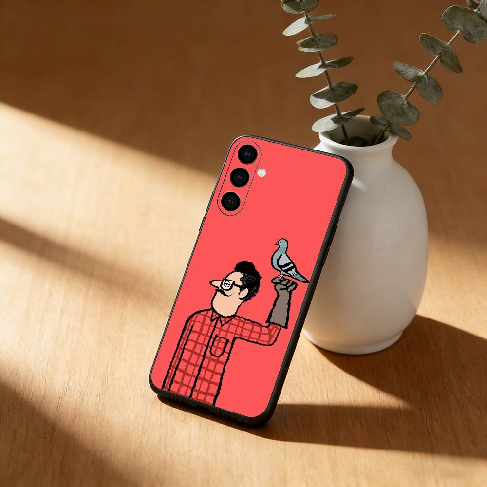 J-Jean Art J-Jullien Phone Case For Samsung Galaxy A20,21s,22,31,32,52,53,72,73,80,91 Soft Black Shell