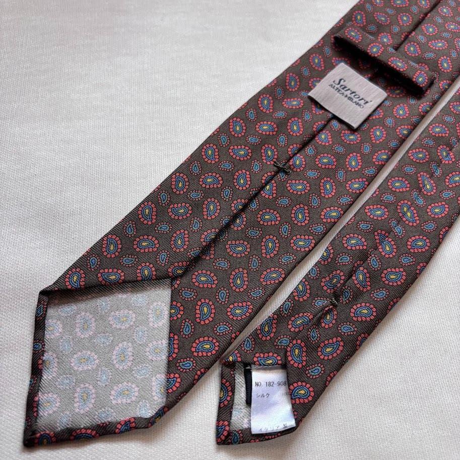 Used Sforzato Altea Milano Sartori Paisley Tie