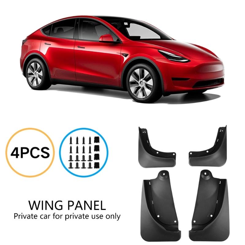 Heavy Duty Splash Guards Weatherproof Construction Automotive Wheel Mudguards Enhances Wheel Coverage for