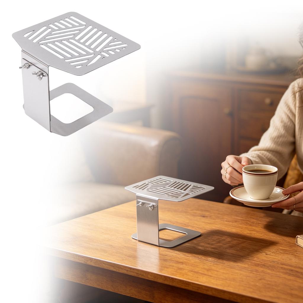 New Coffee Machine Electronic Scale Bracket 304 Stainless Height Increasing Bracket Adjustable Coffee Support Bracket