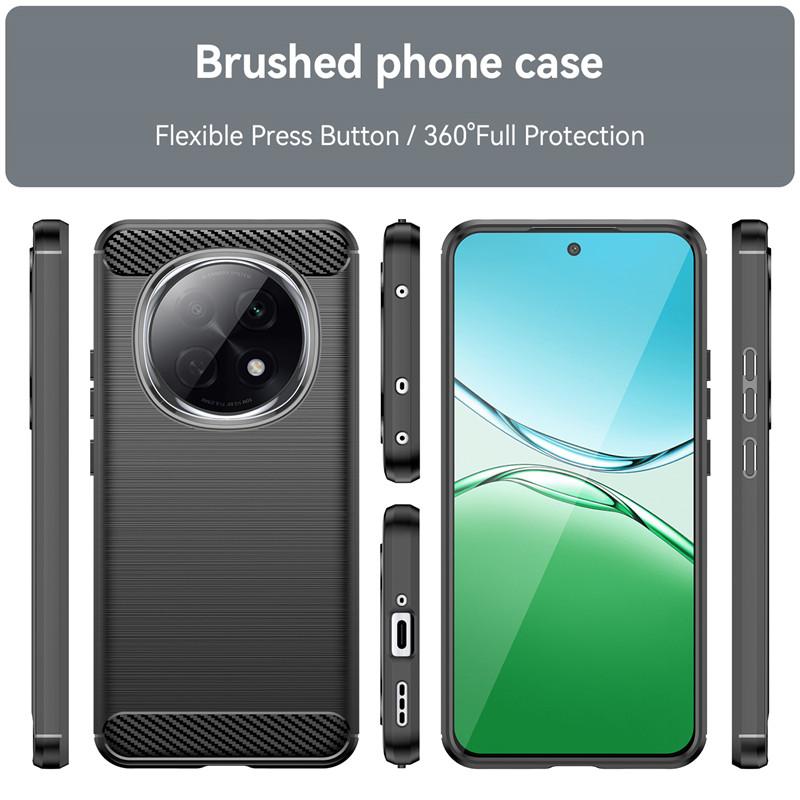 For OPPO A5 Pro Case OPPO A5 Pro Cover Bumper Shockproof Silicone Anti-Slip Brushed TPU Protective Phone Back Cover OPPO A5 Pro
